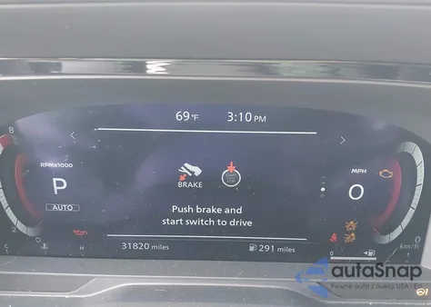 2024 Nissan Pathfinder Platinum 4Wd из США, поврежденный, VIN 5N1DR3DK2RC282394